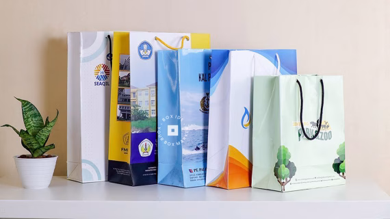 Custom Paper Bag untuk Sambut Event Akhir Tahun dan Awal Tahun